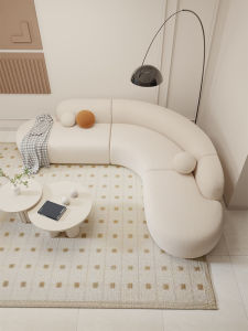 Living Room and Lobby Modern L-Shaped Sofa