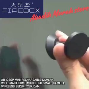COD KIRIM CEPAT Taffware Mini WiFi IP Camera CCTV Mini Otdoor WiFi IP Wide Angle Nightvision 1080P - A9NV