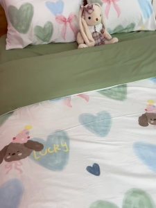 ชุดผ้าปูที่นอนครบเซ็ต 7 ชิ้น ขนาด 3.5 5 และ 6 ฟุต ผ้านุ่ม