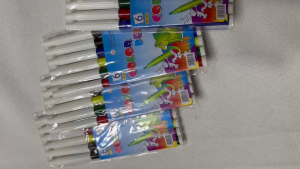 6-Color Marker Pen Set – Vibrant & Washable for Kids and Art Projects