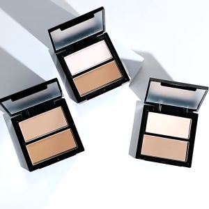 [HỎA TỐC] Phấn Tạo Khối NOVO 2 Ngăn Bắt Sáng Tạo Khối 3D 3 Màu | Hàng Chính Hãng