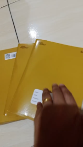 Skola by sidu buku tulis kraft sampul coklat 50L 1pack isi 10pcs