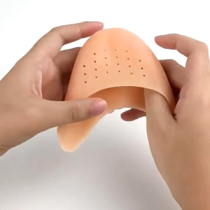 1 Pair Silicone Toe Protector High Heel Soft Insole Ballet Dance Protector Insoles Dance Patch Breathable Pelindung Jari Kaki Silikon