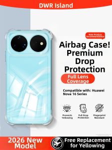 DAOWAIREN | Transparent Shockproof Phone Case for Huawei Nova Series