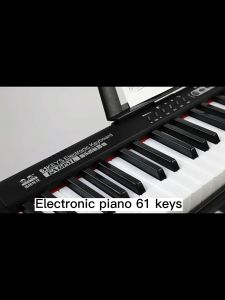 Electronic Piano 61 Keyboard - Believe in Music - Portable and Lightweight - 61-Key Keyboard - Clean and Clear Sound - Great for Beginners and Professionals