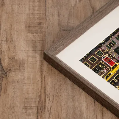 Qiaoyue | Custom Framed Photo Wooden Puzzle Frame 70×50cm