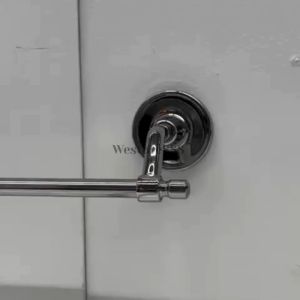 Rel Gantungan Handuk Kamar Mandi Tempel Dinding Serbaguna Panjang 74cm WEO IK2233