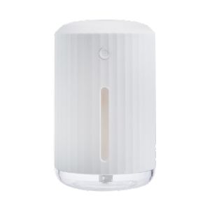 เครื่องพ่นอโรม่าทรงกระบอก สีขาว ดีไซน์ เรียบหรู สวยงาม ทรงกระบอกที่ช่วยเพิ่มความชื้นในอากาศภายในบ้าน หรือออฟฟิศ