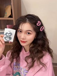 Pharaoh🎀Jepitan rambut berbentuk hati untuk anak perempuan/jepitan rambut bintang lima yang manis/aksesoris rambut kreatif berwarna-warni