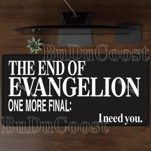 Bandai | Evangelione EVA 01 Large Mouse Pad Gamer Desk Mat XXL Office Accessories Computer Gaming Carpets Anime PC Gaming HD Printing Pad