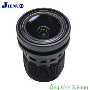 Ống Kính Camera CCTV JIENUO HD 3.6mm Khẩu Độ Cố Định M12 2MP Dành Cho Camera IP CCD Camera Giám Sát Kỹ Thuật Số Tương Tự Định Dạng Hình Ảnh An Ninh