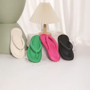 TOP WOMEN PH  Women’s Candy Color Beach Slippers for Home Bathroom Rubber Silicone Beach OOTD Flip Flops Slippers