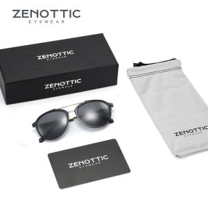ZENOTTIC Fashion Polarized Sunglasses Men Women Metal Frame Pilot Sun Glasses UV400 Protection Shade