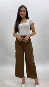 Celana Kulot Crinkle Cargo Premium: Pilihan Terbaik untuk Aktivitas Outdoor