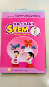 Sách - Thực hành stem lớp 1 ( trải nghiệm - sáng tạo ) - 2023