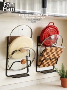 FANHAN | Wall-mounted Hole-free Kitchen Storage Rack