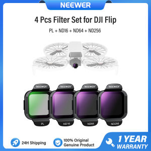NEEWER Filter Set for DJI Flip Drone Bộ lọc CPL UV ND Tán xạ đen Kính quang học HD Bộ lọc ống kính máy ảnh