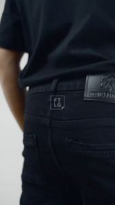 Celana Jeans Melar Hitam Panjang Pria Softjeans Pants Slimfit Stretch