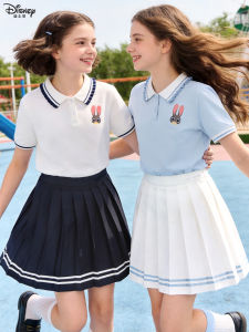 Disney | Girls Summer Casual Set Polo Shirt Half Skirt