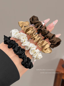 Elegant Diamond Dust Hair Ties for Women Durable Elastic Hair Bands Summer Fashion Hair Accessories Korean Style Livena Brand