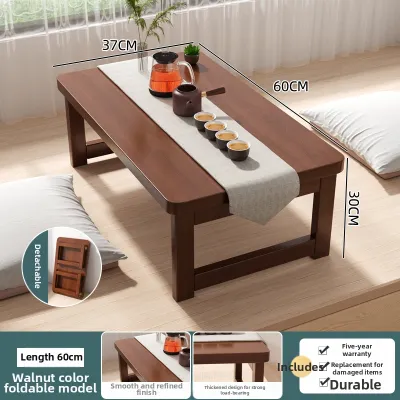 FWTDF | Folding Wooden Japanese Style Tatami Table