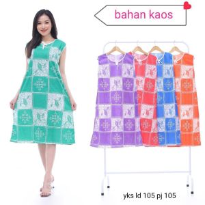DASTER KAOS MURAH KEKINIAN TERBARU DRESS VIRAL LD 110 / DRESS BALI /Lingrie baju tidur
