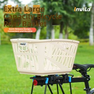 inwild | Giỏ Đựng Sau Xe Đạp Gấp Được Dung Lượng Lớn Tháo Lắp Nhanh