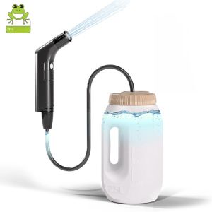 2.5L แบบพกพาไฟฟ้า Bidet ชาร์จ Shataf Hand Bidet Butt Sprayer สําหรับสุขอนามัยส่วนบุคคลทําความสะอาด Travel Camping Bidet