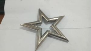 Bintang Stainless 14cm x 1/2" ornamen hiasan railing tangga kanopi balkon