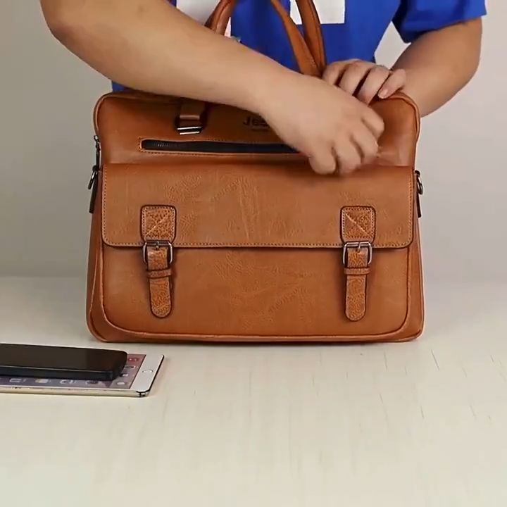 Jeep Business Bag Men Crossbody Shoulder Bags Briefcase Bag