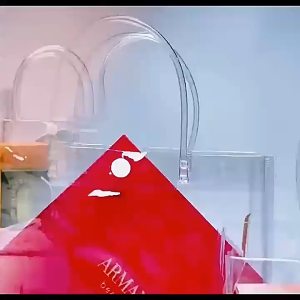 Budaya Totebag Transparan | Tas Mika PVC Transparan | Tas Mika Souvenir Ulang Tahun Bening/Tas Belanja/Goodie bag