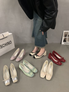 French Evening Breeze High Heels Commuter Womens Shoes Small Fragrance Style Mary Janes Fashionable Single Shoes for Office