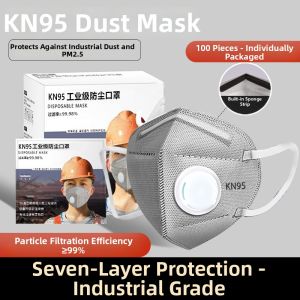 Industrial Dust Mask N95 Breathable Dust Protection Activated Carbon