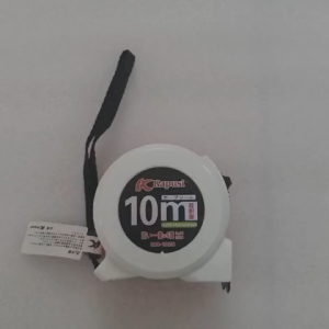 Dụng cụ đo hệ mét-Thước kéo 10M MÀU TRẮNG_CAM KAPUSI