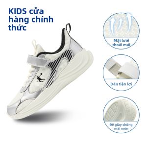 Qiaodan | Giày Chạy Bộ Đế Mềm Nhẹ Cho Trẻ Lớn