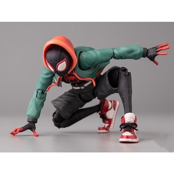 Spider-Man Anime Figure Sentinel Sv Action Spider-Verse Miles Morales ...