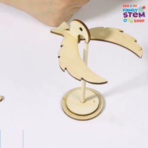 Lắp ráp STEM Mầm non/Tiểu học: Mô hình Chim Đại  Bàng Thăng Bằng. Đồ chơi giáo dục khoa học sáng tạo cho bé. STEMSANPI