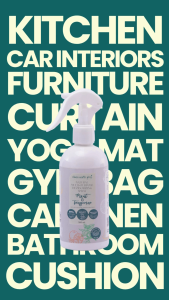 Clean Earth Project Natural Multipurpose Deodorizing Spray Mint and Tangerine Fusion 300ml | With Eco-Enzyme from Pineapple Peel