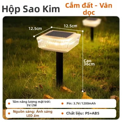 AQIMA | Đèn Cột Sân Vườn Năng Lượng Mặt Trời