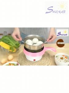 PANCI ELEKTRIK WITH STEAMER & NON STEAMER / COOKING POT ONLY & COOKING POT WITH STEAMER / PANCI LISTRIK / PANCI LAPIS KERAMIK/ PANCI ANTI KARAT -(PANCI ELEKTRIK TANPA STEAMER / PANCI ELEKTRIK STEAMER) SHENAR - LEMARIMAJUJAYA