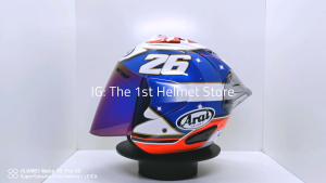 Arai Oriental Helmet Samurai Monzo Doohan Nicky Free spoiler Free Visor Rainbow