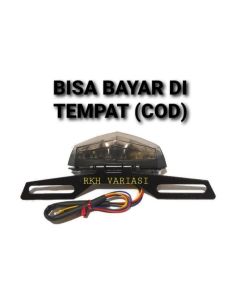 lampu stop mini 3in1 lampu rem belakang bawah jok universal