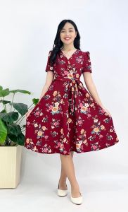 Maris Pre Teens Dress with Pocket and Tie