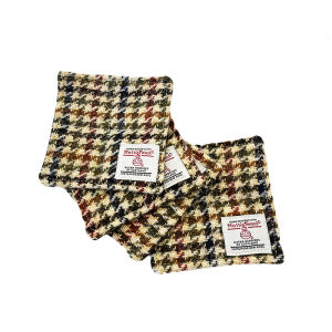 Harris Wool Coaster Harris Coffee Cup Mat Original Handmade Square Fabric Craft Anti-Scalding Creative Nordic Style