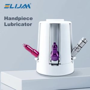 ELIJAH Dental Handpiece Lubricator Oiling Machine for High/Low Speed Handpiece With 5 Style Connector Maintenance Tools