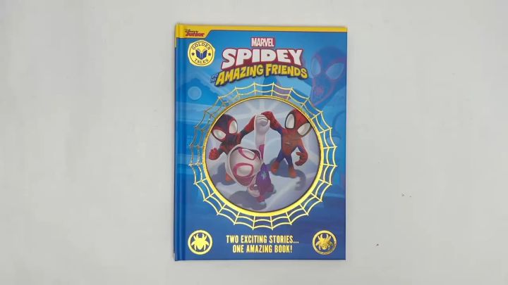 Marvel Spidey & Amazing Friends Golden Tales Story Book To Read 