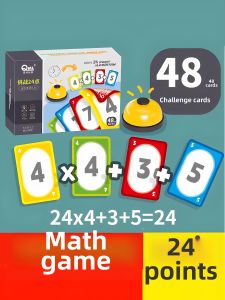 FUMENGLAN | Math Quick Calculation Card Game Intellectual Toy