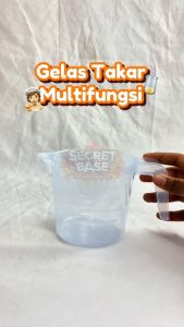 GELAS UKUR 500ML - Takar Plastik / Measuring Cup / Cangkir Takar