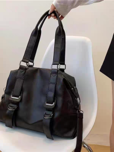 Casual Large Capacity Tote Bag Female 2024 New Arrival Special-Interest Design Shoulder Messenger Bag Work Clothing Classy Handbag