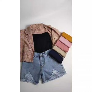 Kemben Polos Wanita Kemben Dalaman Cewe (Tanpa Busa / Cup)